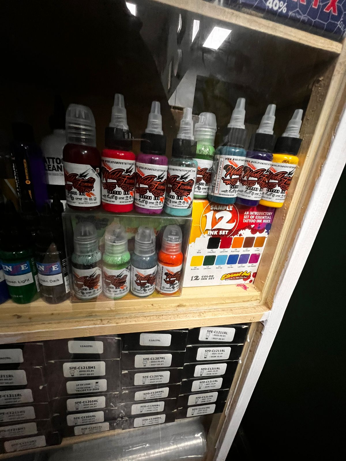 Tintas y pigmentos profesionales certificados usados en 535 Tattoo Studio